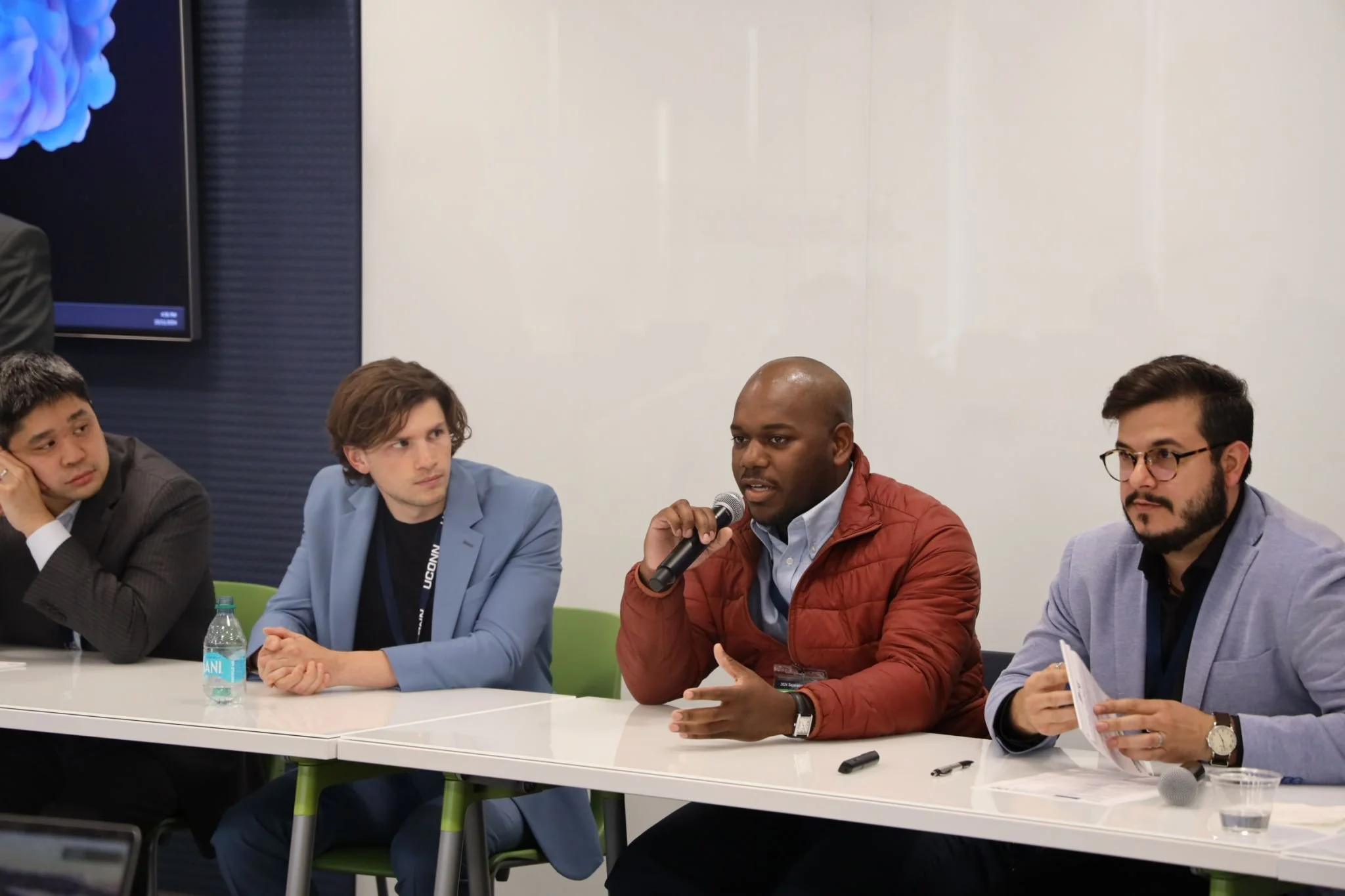 Panel discussion during separations conference at UConn