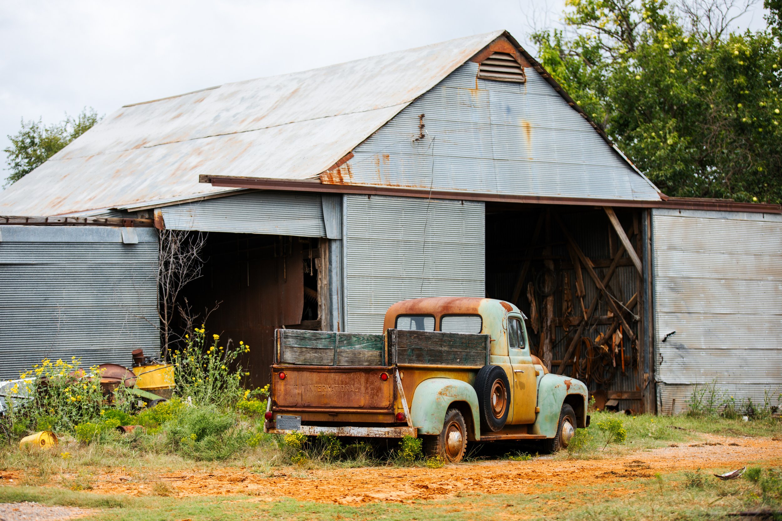 Osage Orange Farms Old Farm Truck