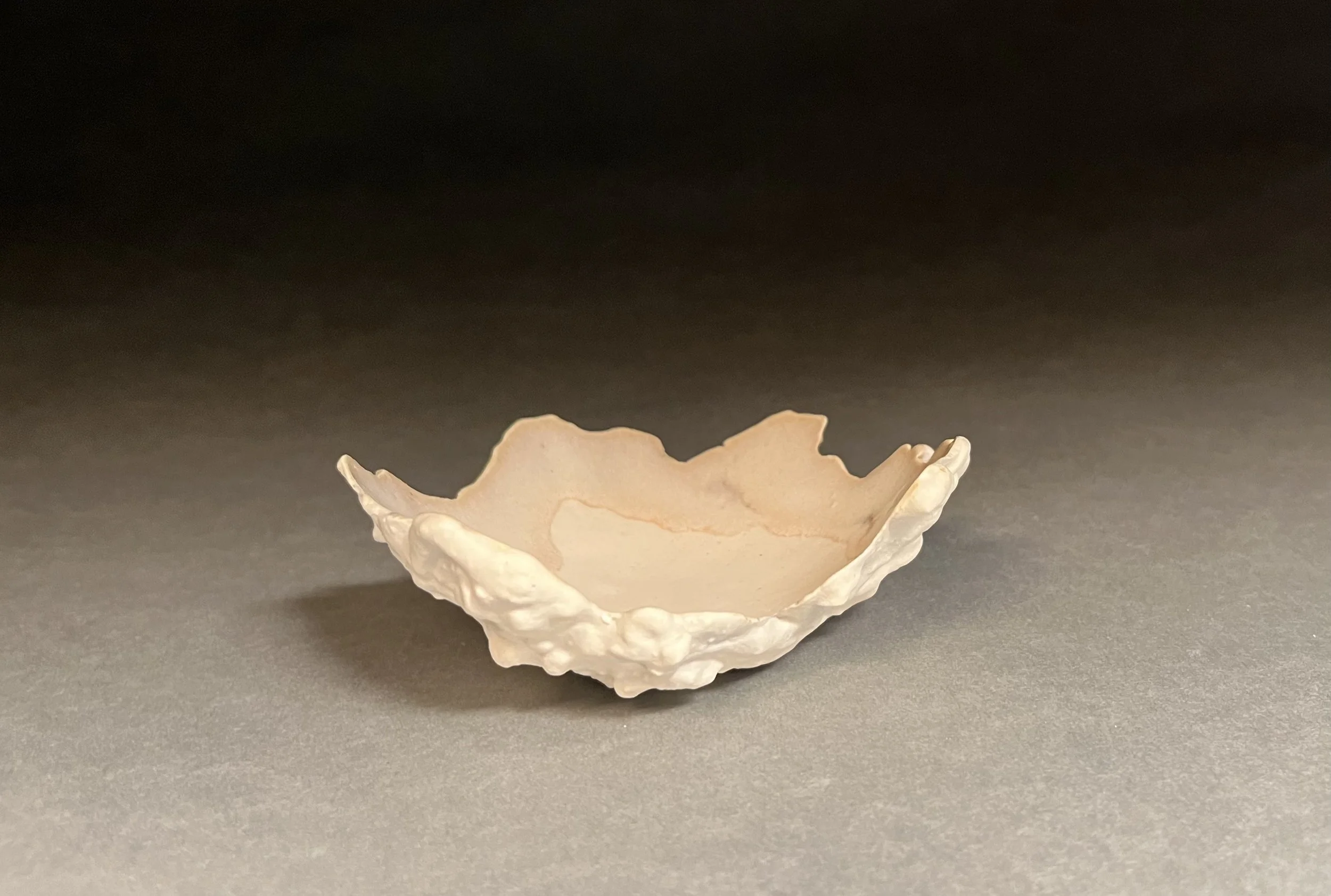 Opal and White Porcelain Bowl II