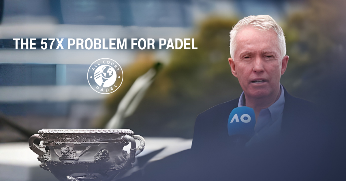 The 57X Problem for Padel