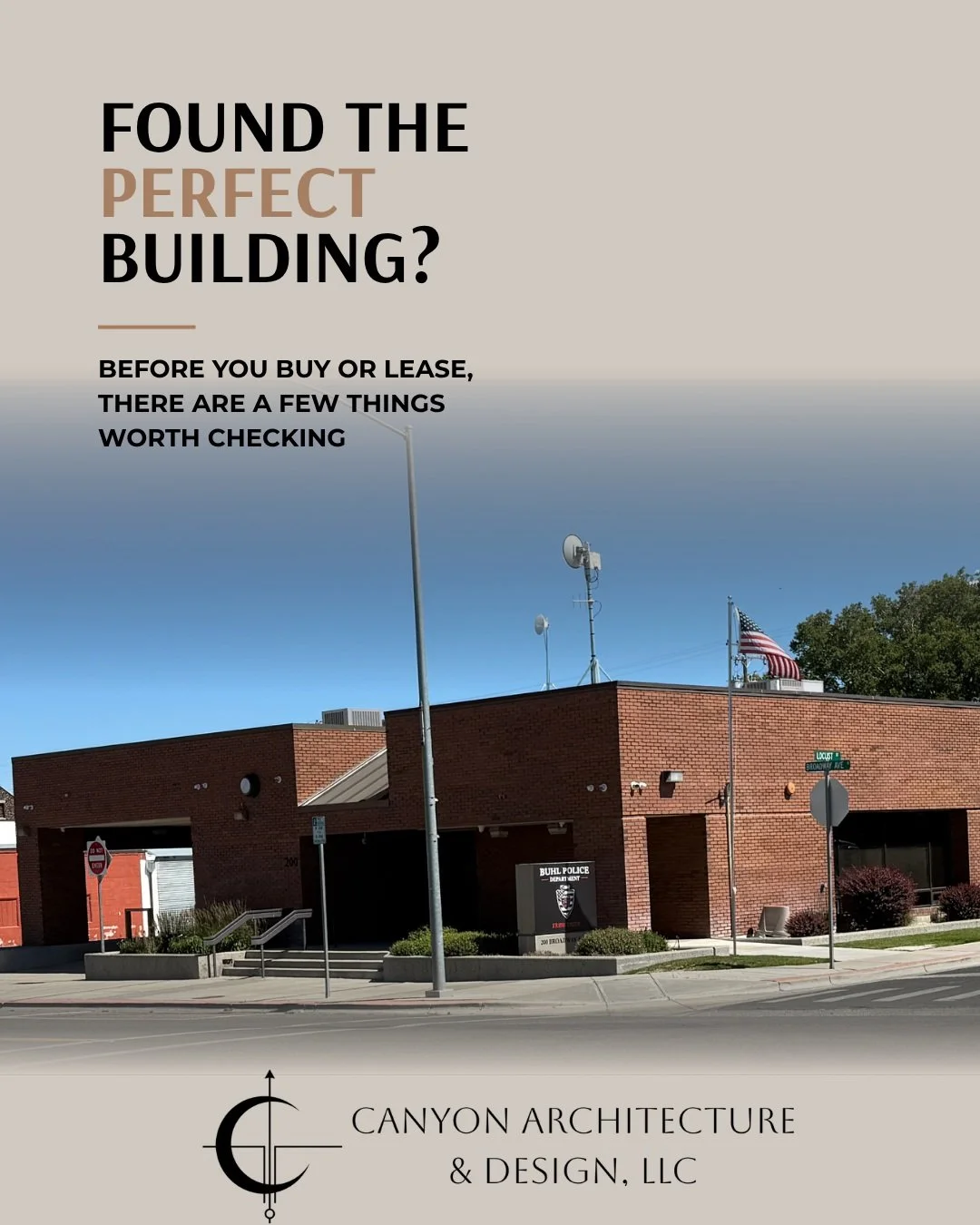 Found the perfect building? Before you buy or lease, make sure it can actually work for you.

An existing building may look like a great fit, but there can be much more to consider than what you see during a walkthrough.

Zoning and allowable use, bu