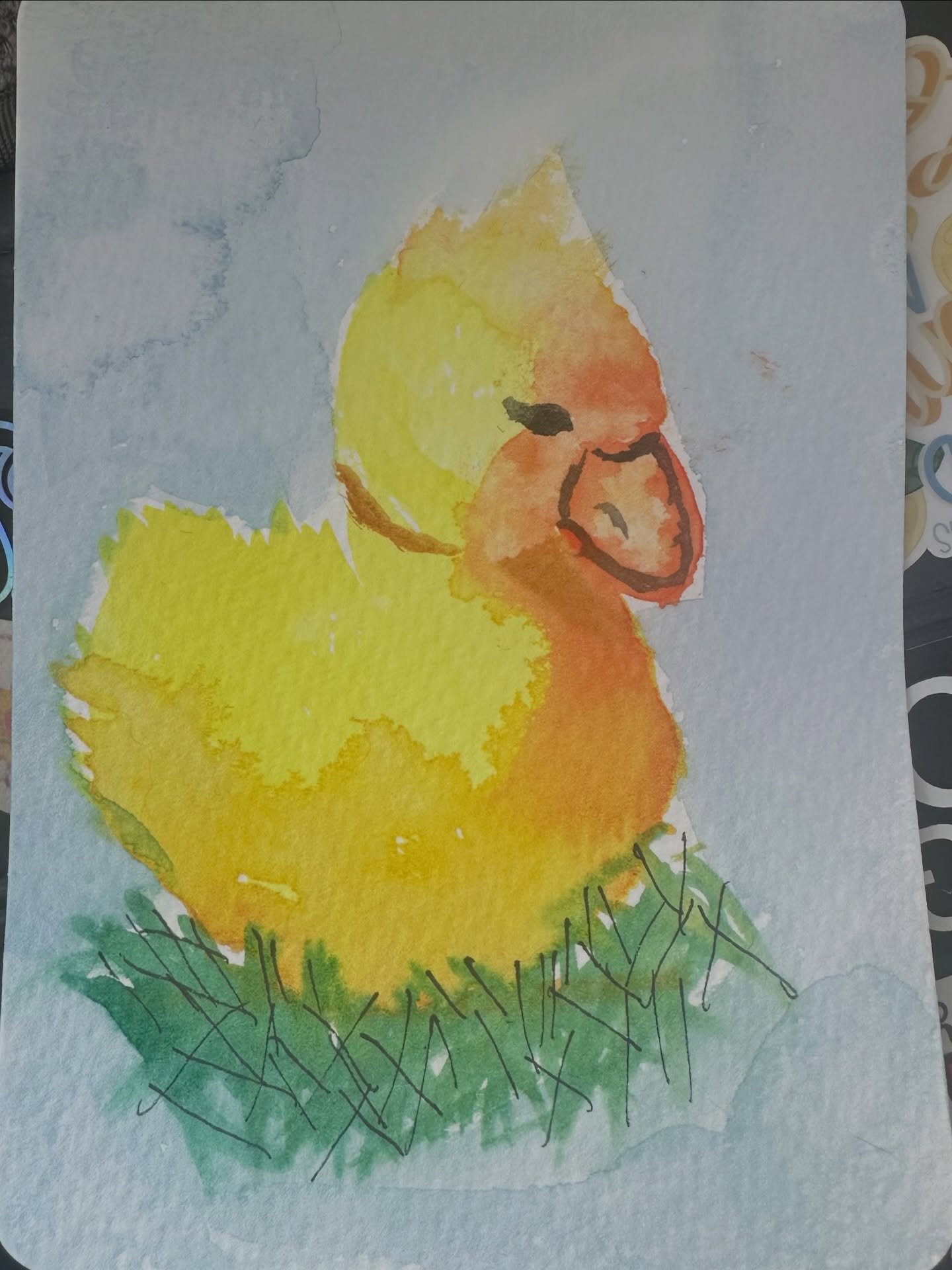 Happy Easter! 

#watercolor #creativity #art #springhassprung #duck