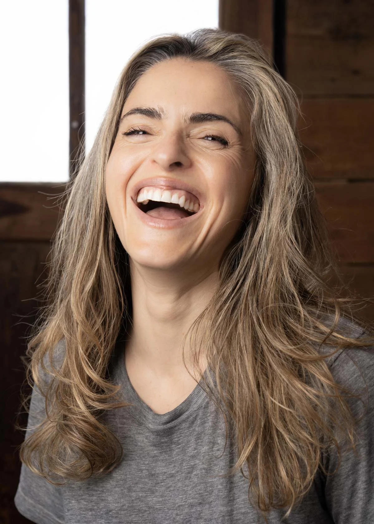 Ava Rollins PR laughing