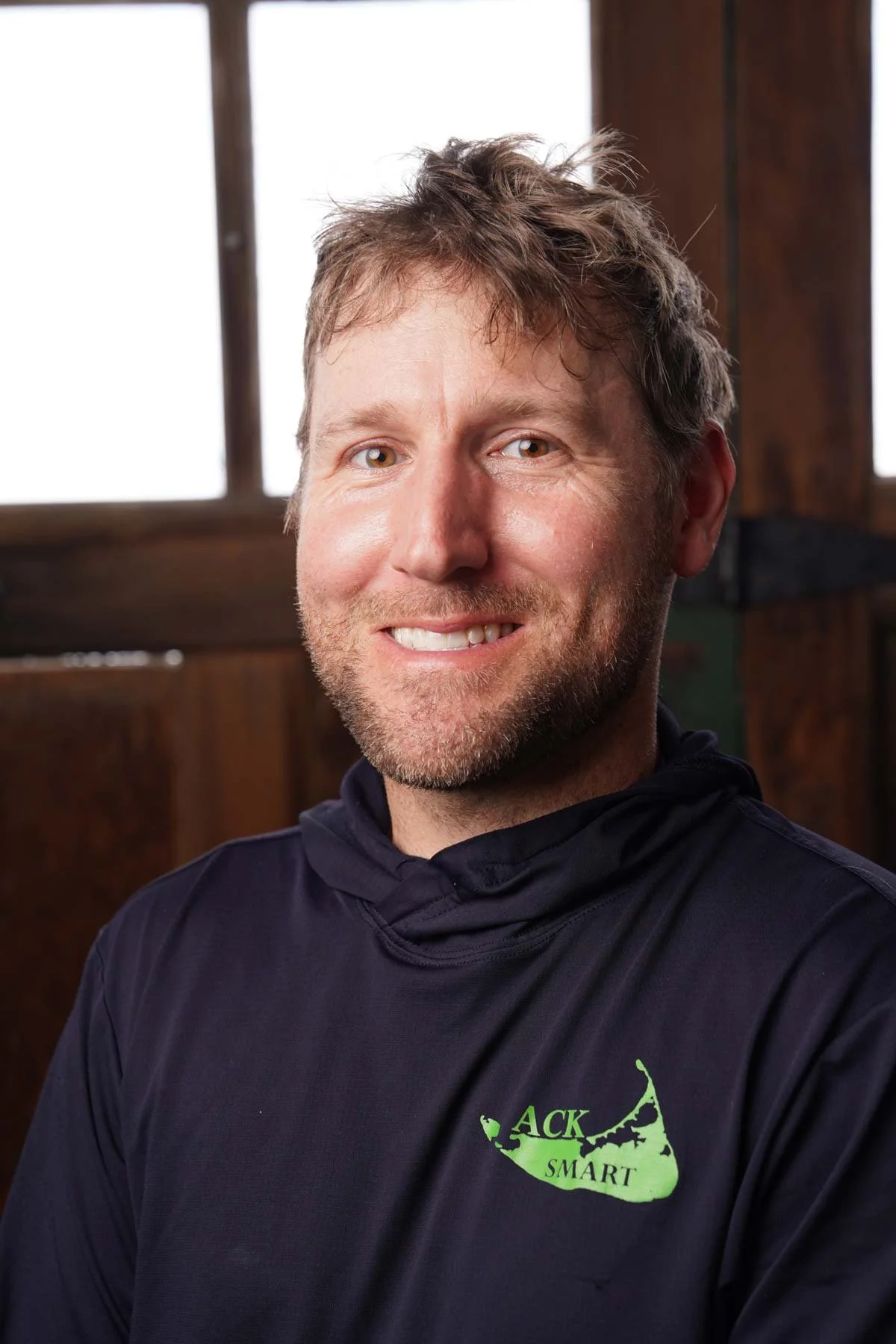 Steve Palenski solar crew chief smiling at camera