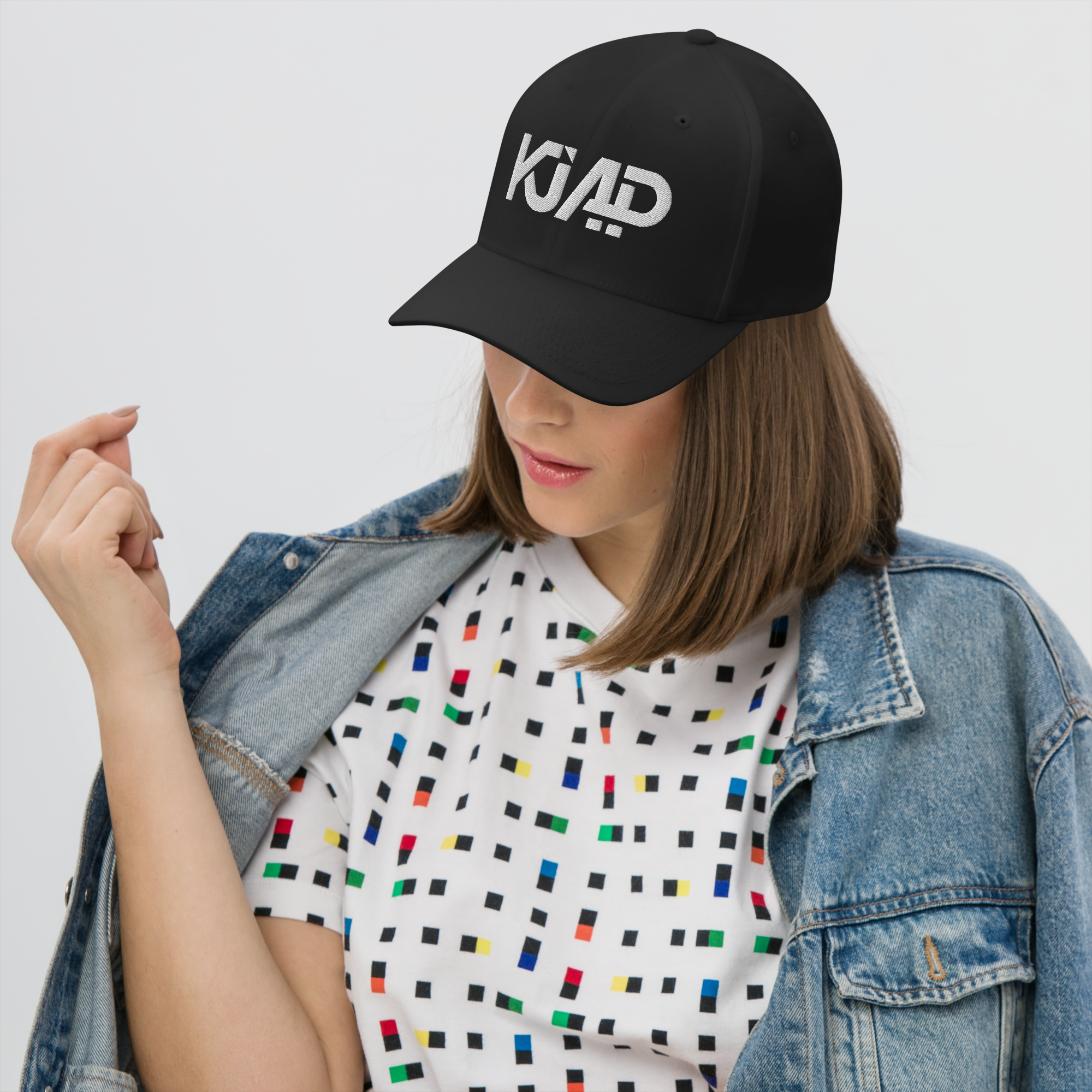 KJAP Logo Flex Cap(White)