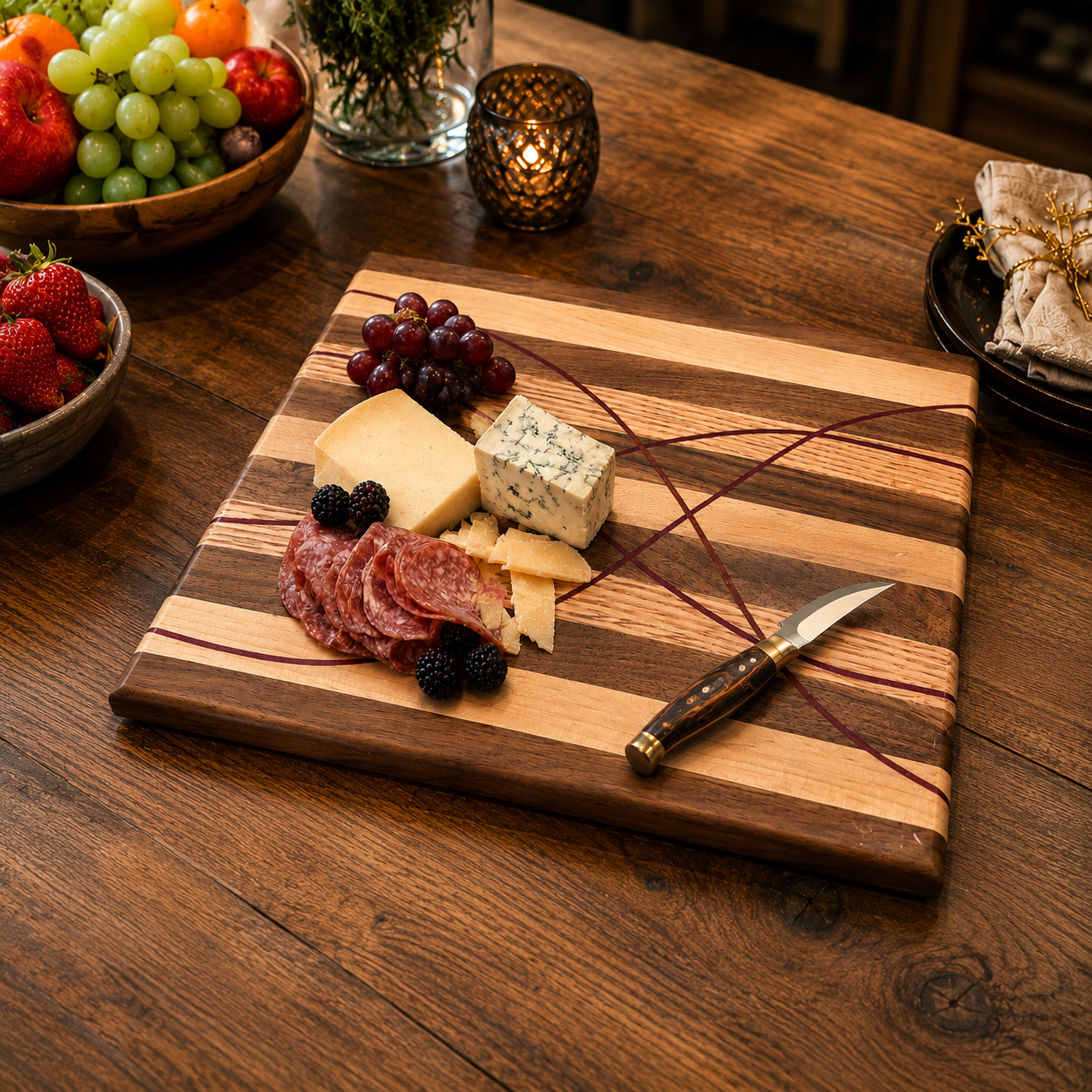 Artisan Hardwood Serving & Cutting Board