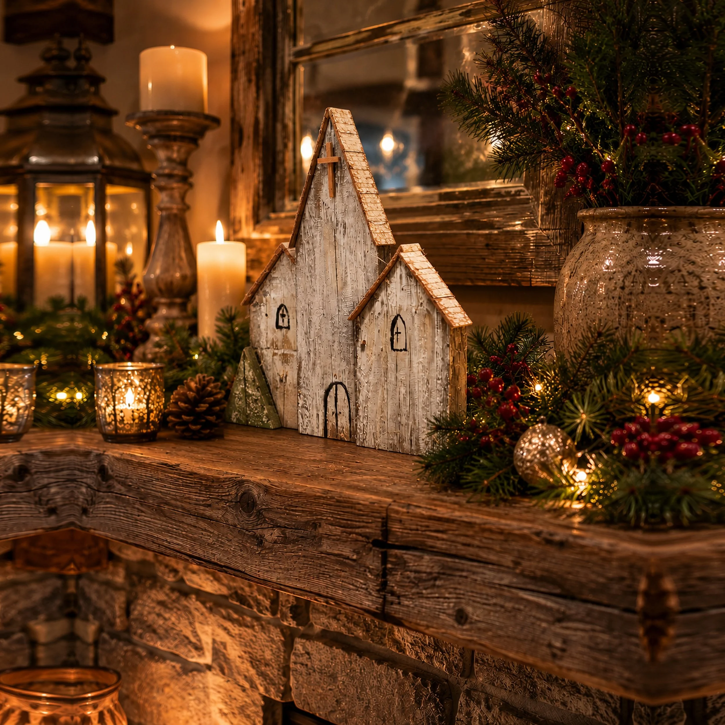 Reclaimed Cedar Church