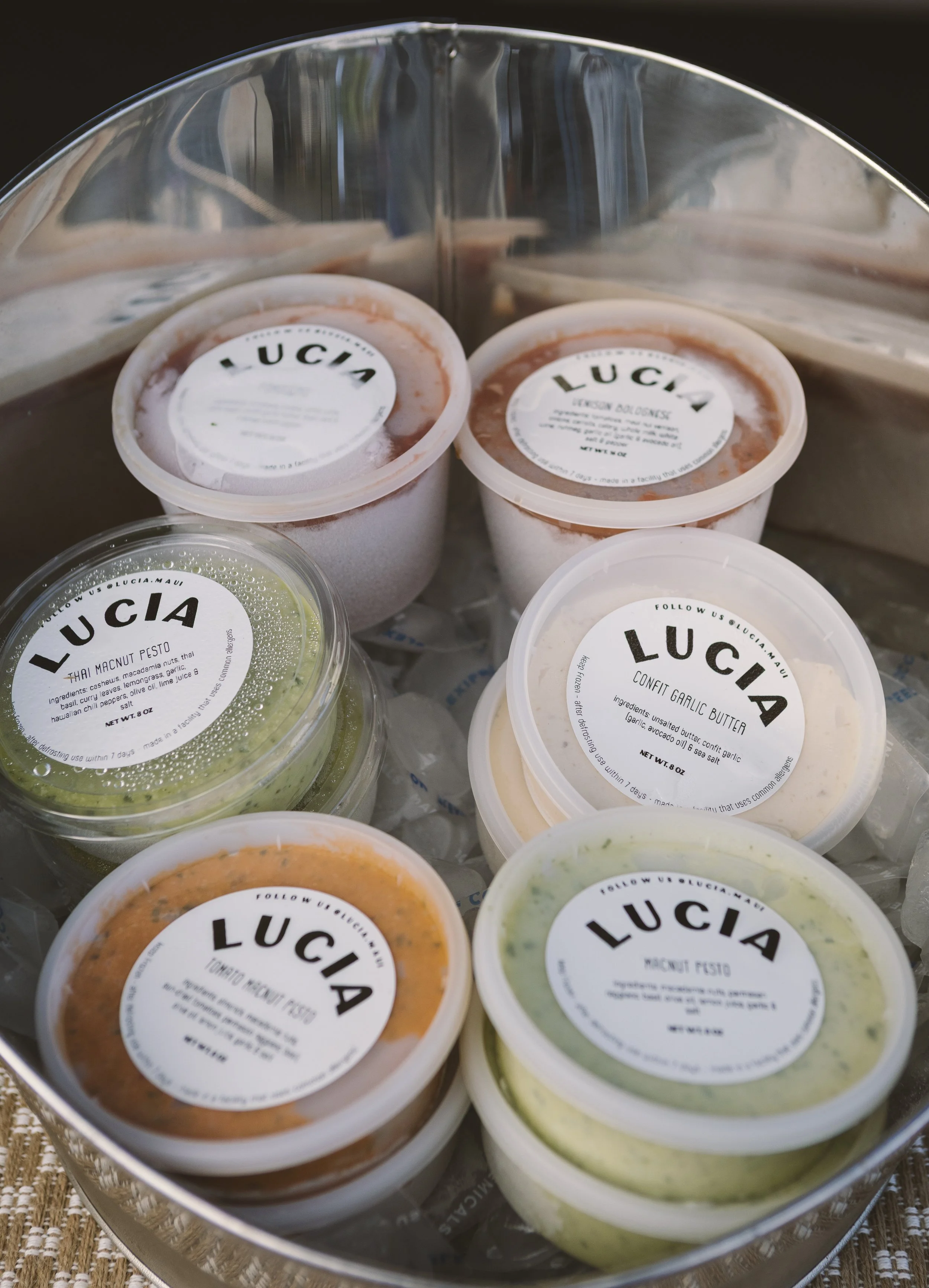 Lucia at the Upcountry Farmers Market, Maui