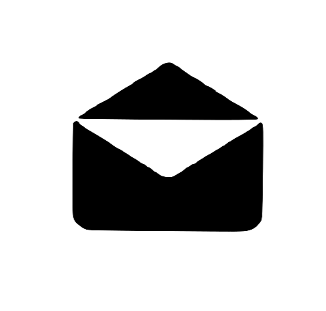 Icon of an envelope inside a circle, representing email or messaging