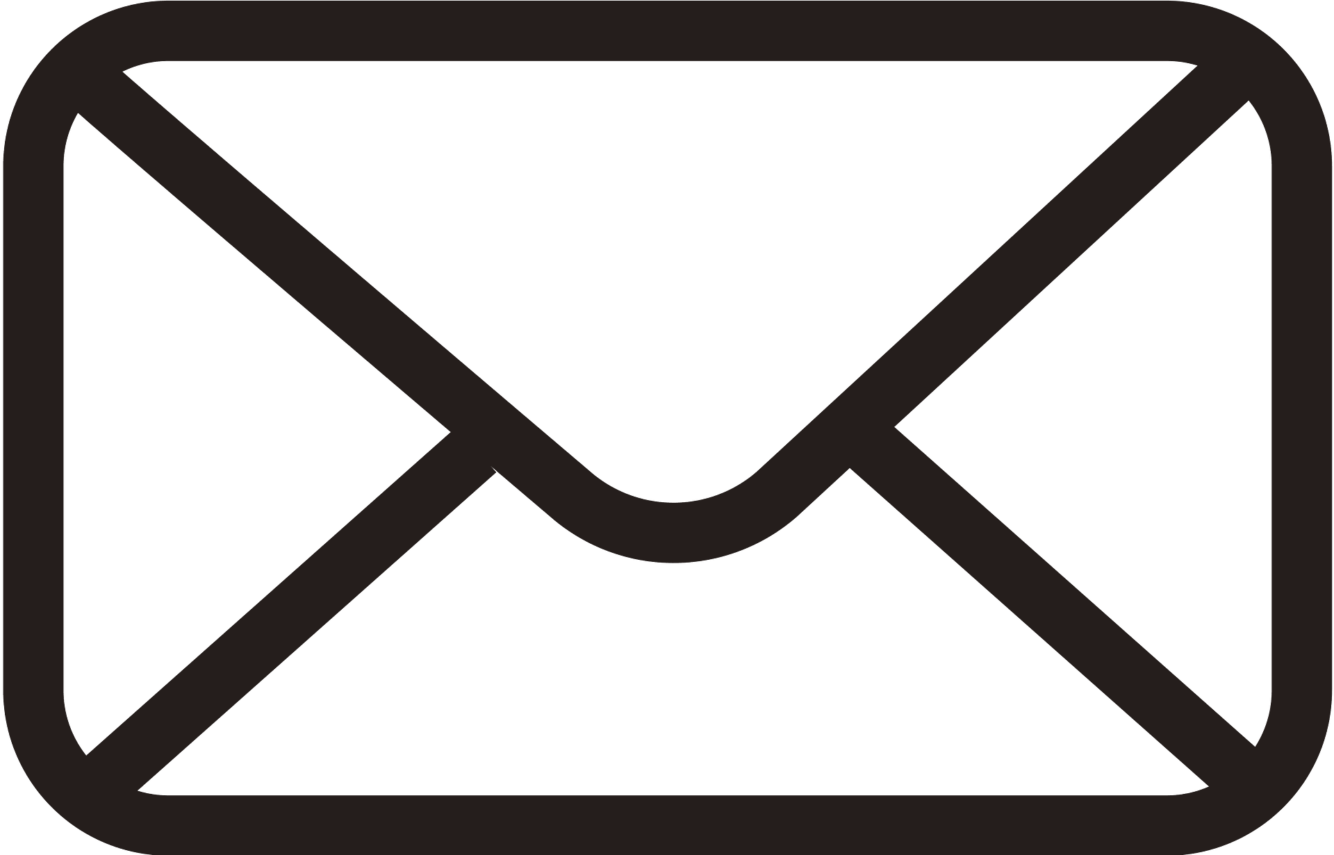 Icon of an envelope, representing email or messaging.