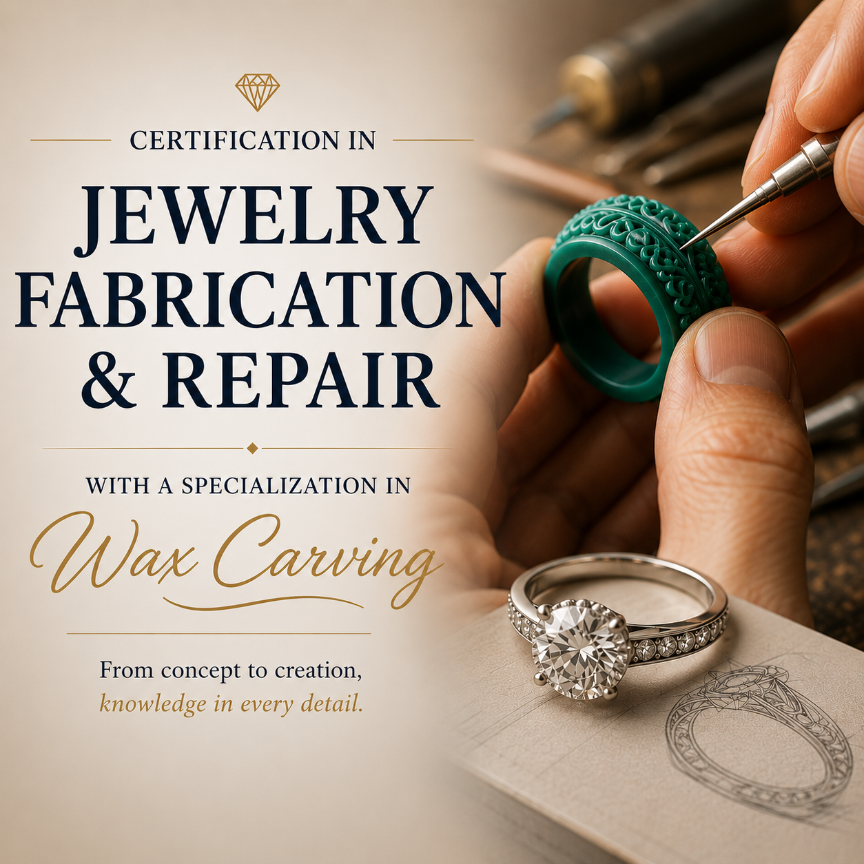 Certification in Jewelry Fabrication & Repair