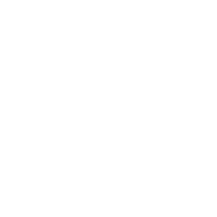 Scales of justice symbol in white on a black background