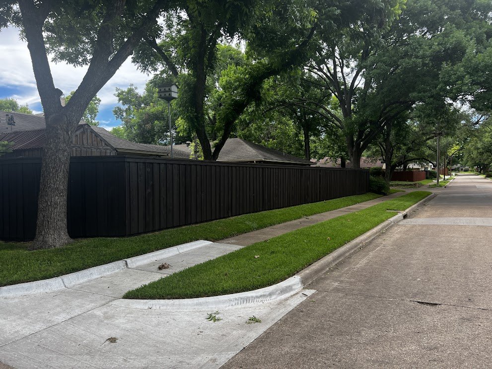 Fence Repair and Staining
