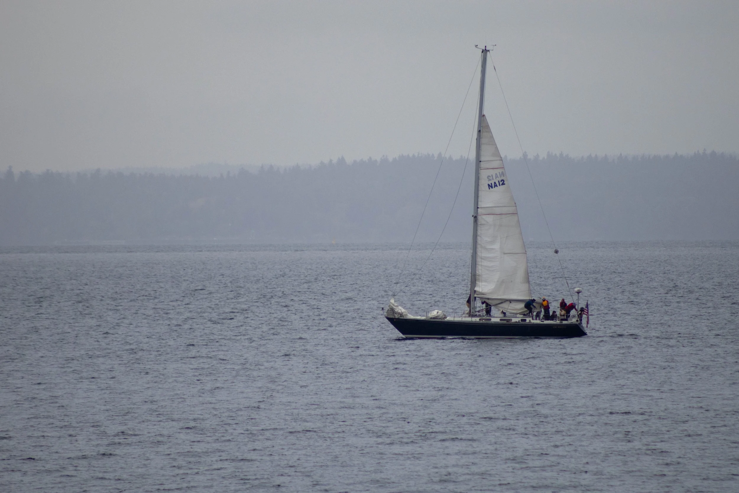 UW NROTC Sailing Team Photo Project (2025)
