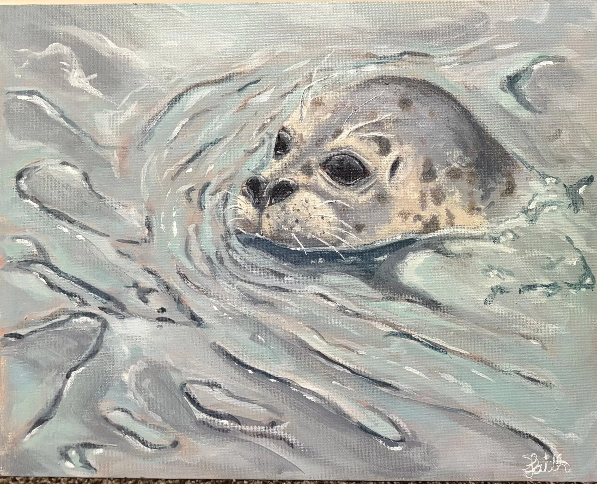Acrylic on Canvas Panel