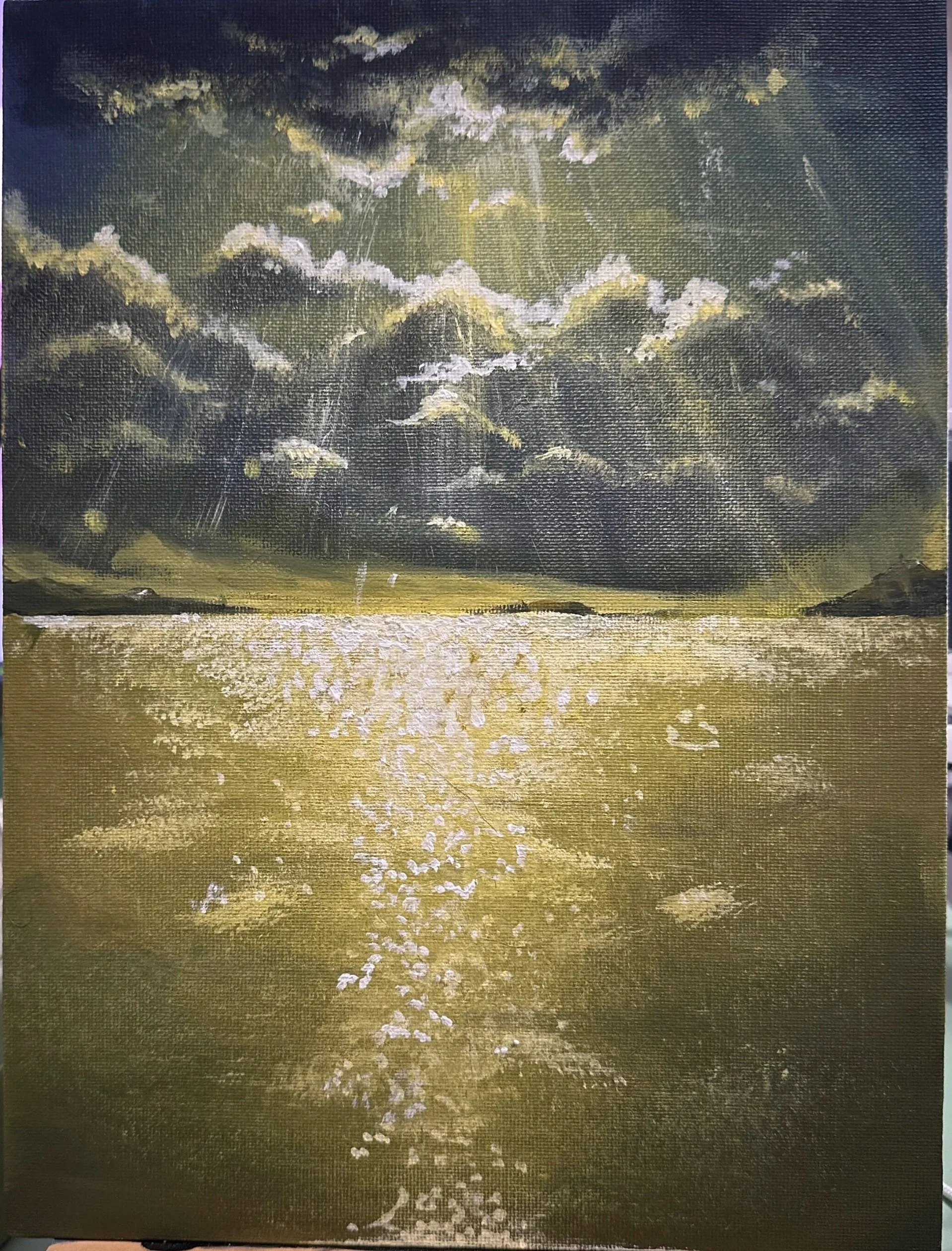 Acrylic on Canvas Panel