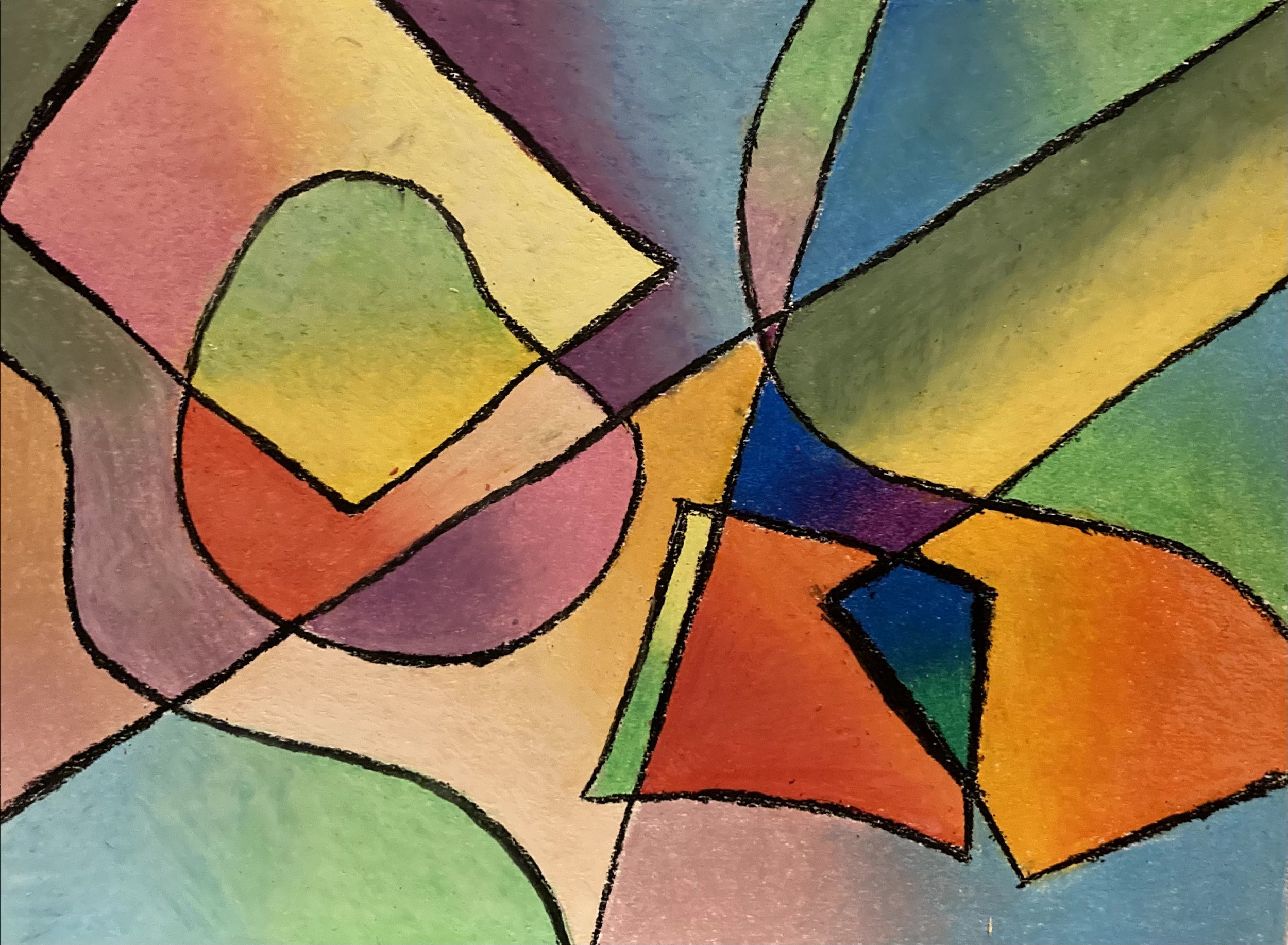 Oil Pastel on Paper