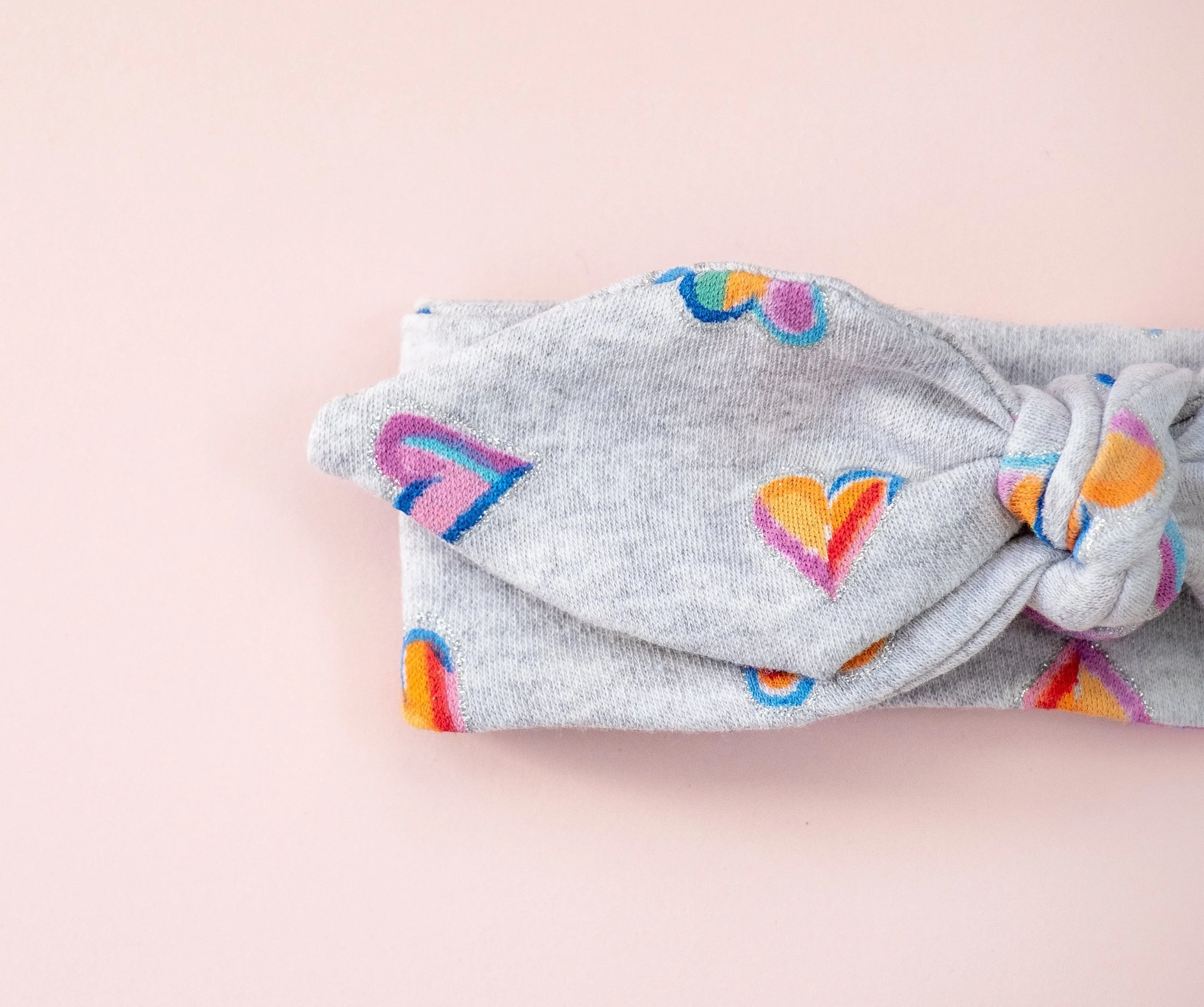 Handmade Knit Toddler Headband | Soft Cotton Hairband, Ages 1-5 | Spring Gifts