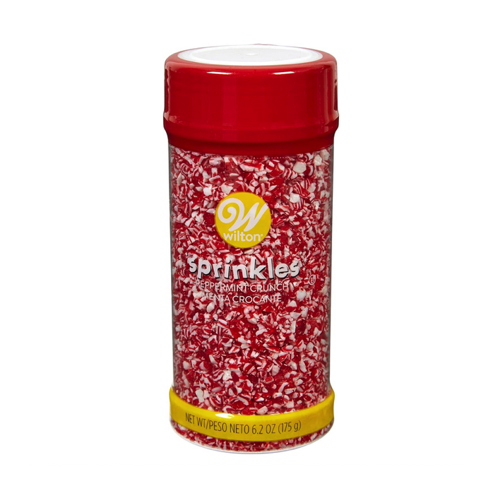 PEPPERMINT CRUNCH SPRINKLES - festive (and doesn't require a hammer)
