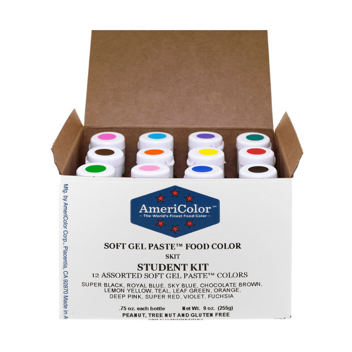 GEL FOOD COLORING - an excellent set