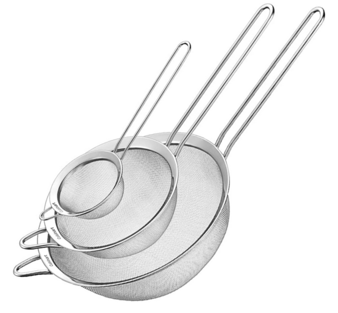 MESH SIFTER/STRAINERS - the perfect set
