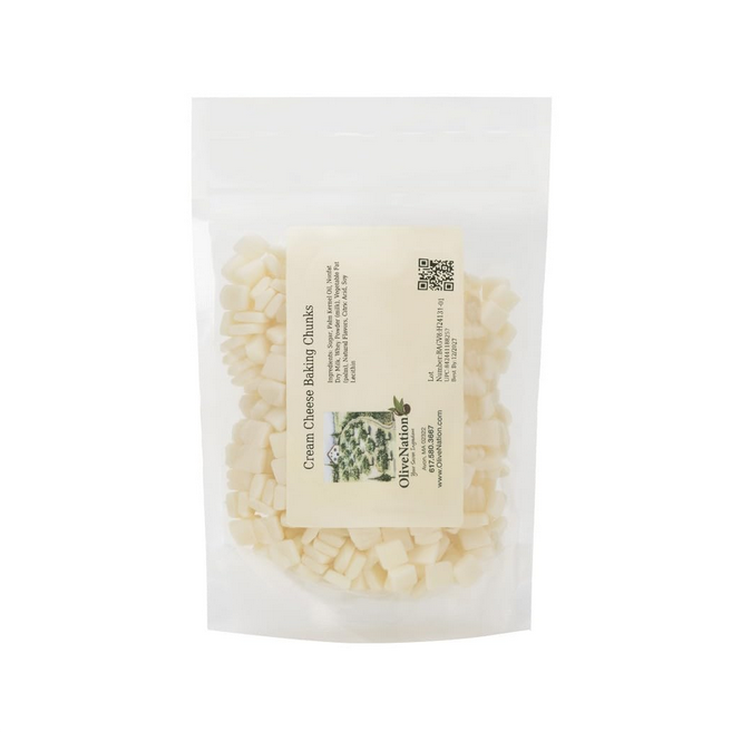 CREAM CHEESE FLAVORED CHUNKS - add to cookies + muffins or melt to dip or drizzle