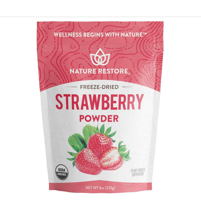 FREEZE-DRIED STRAWBERRY POWDER - save yourself the grinding