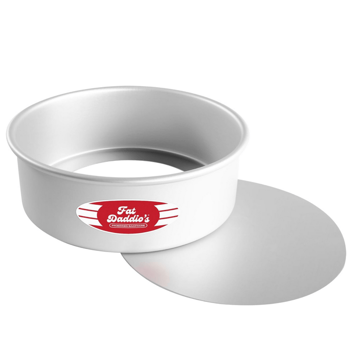 8" REMOVABLE BOTTOM PAN - a great option for cheesecakes and extra-tender cakes