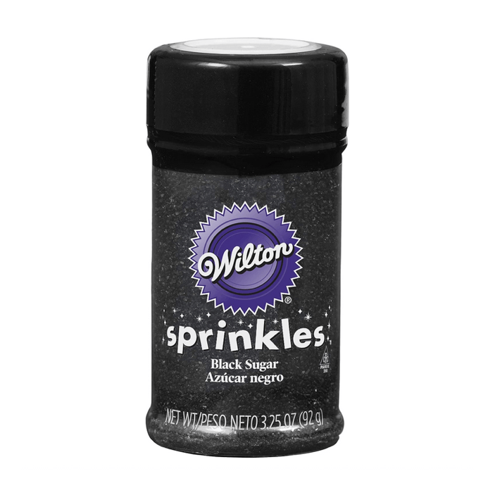 BLACK SPARKLING SUGAR - for halloween glamour + so much more