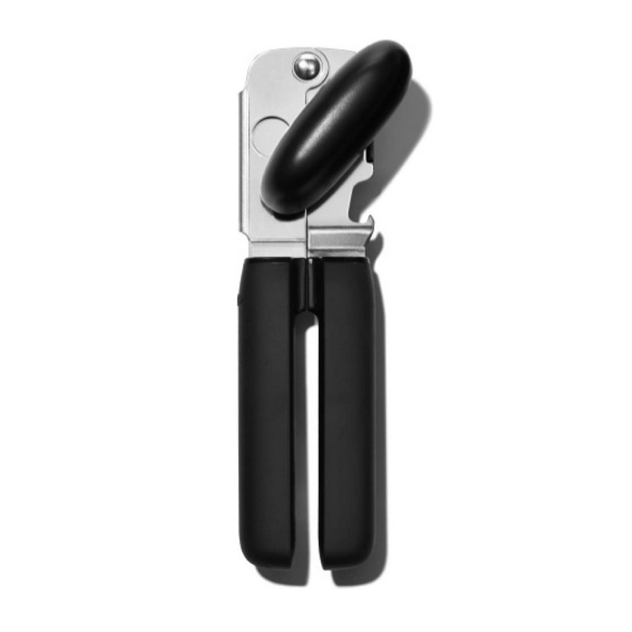 CAN OPENER - soft-grip handle + oversized knob