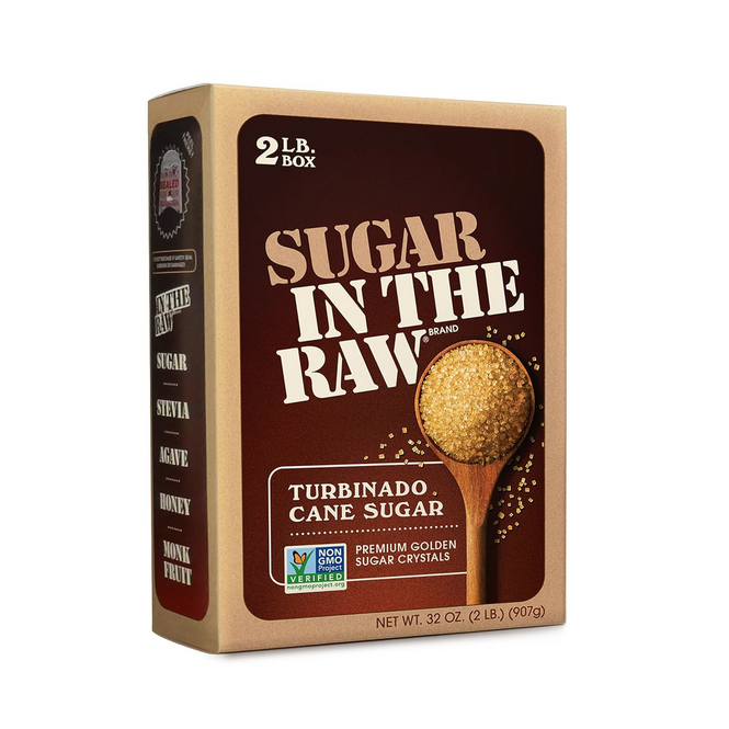 TURBINADO SUGAR - great brand + functional packaging