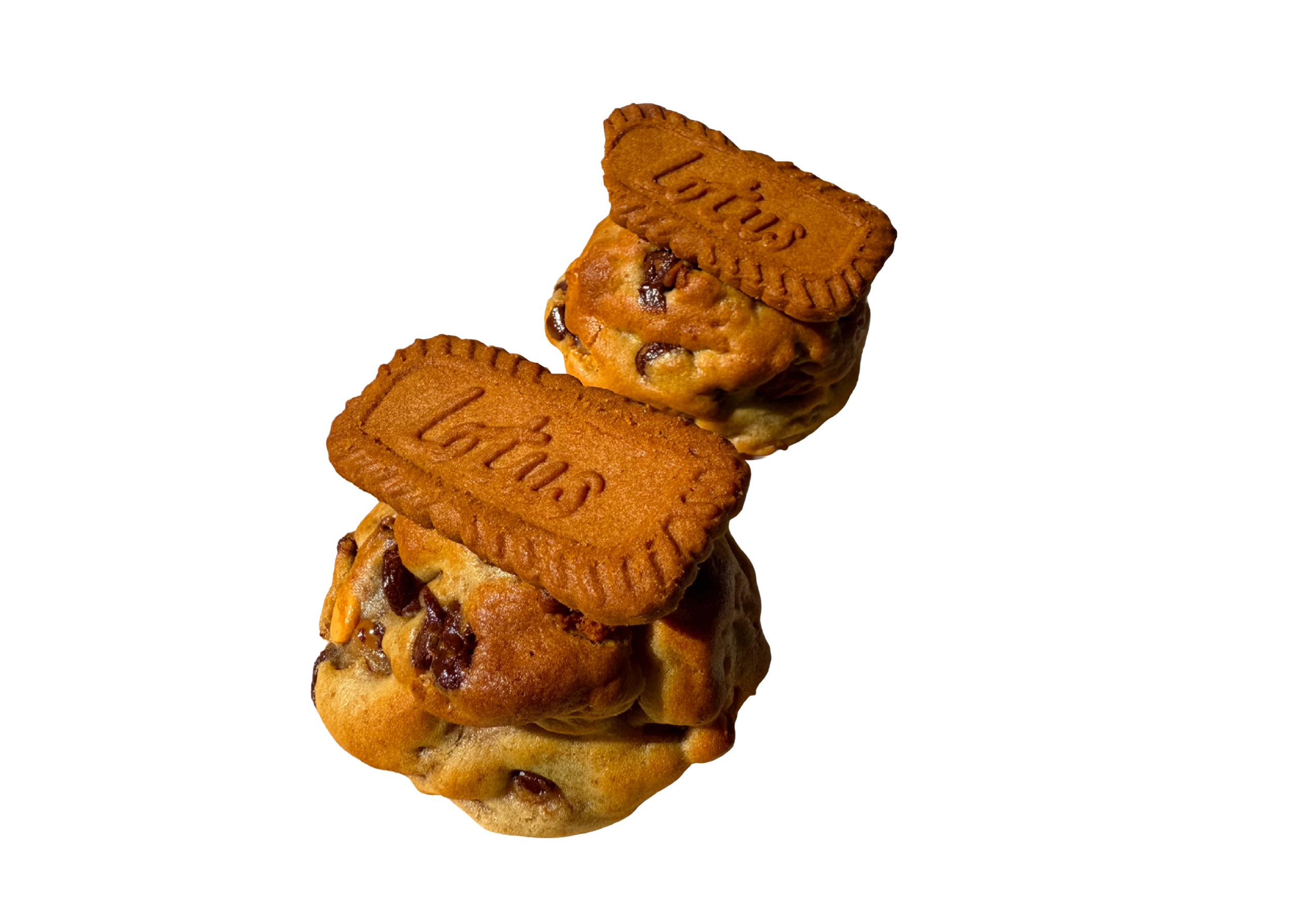 una pila de cookies con diferentes sabores y conservando una apariencia casera