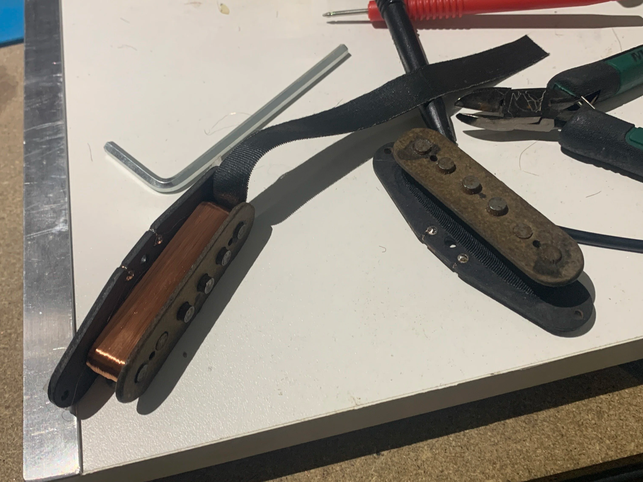 2 rewound pickups for a 1990 Gibson M-1.