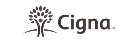 Cigna logo with stylized tree icon and company name