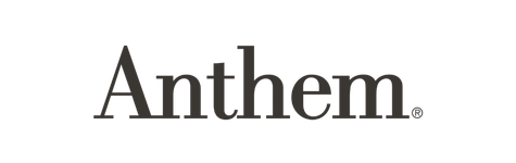 The word 'Anthem' in black text on a white background.