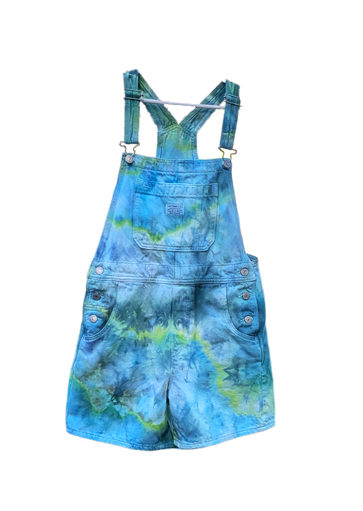 Shorty Overall S - Tropical Waters Geode