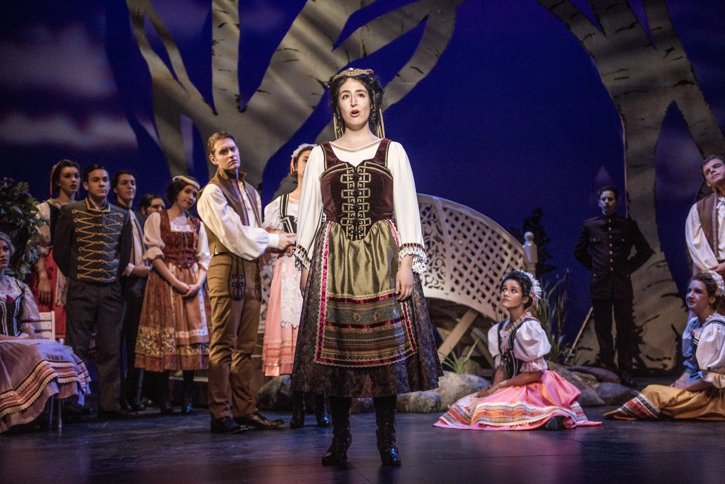 As Hanna Glawari in "The Merry Widow"