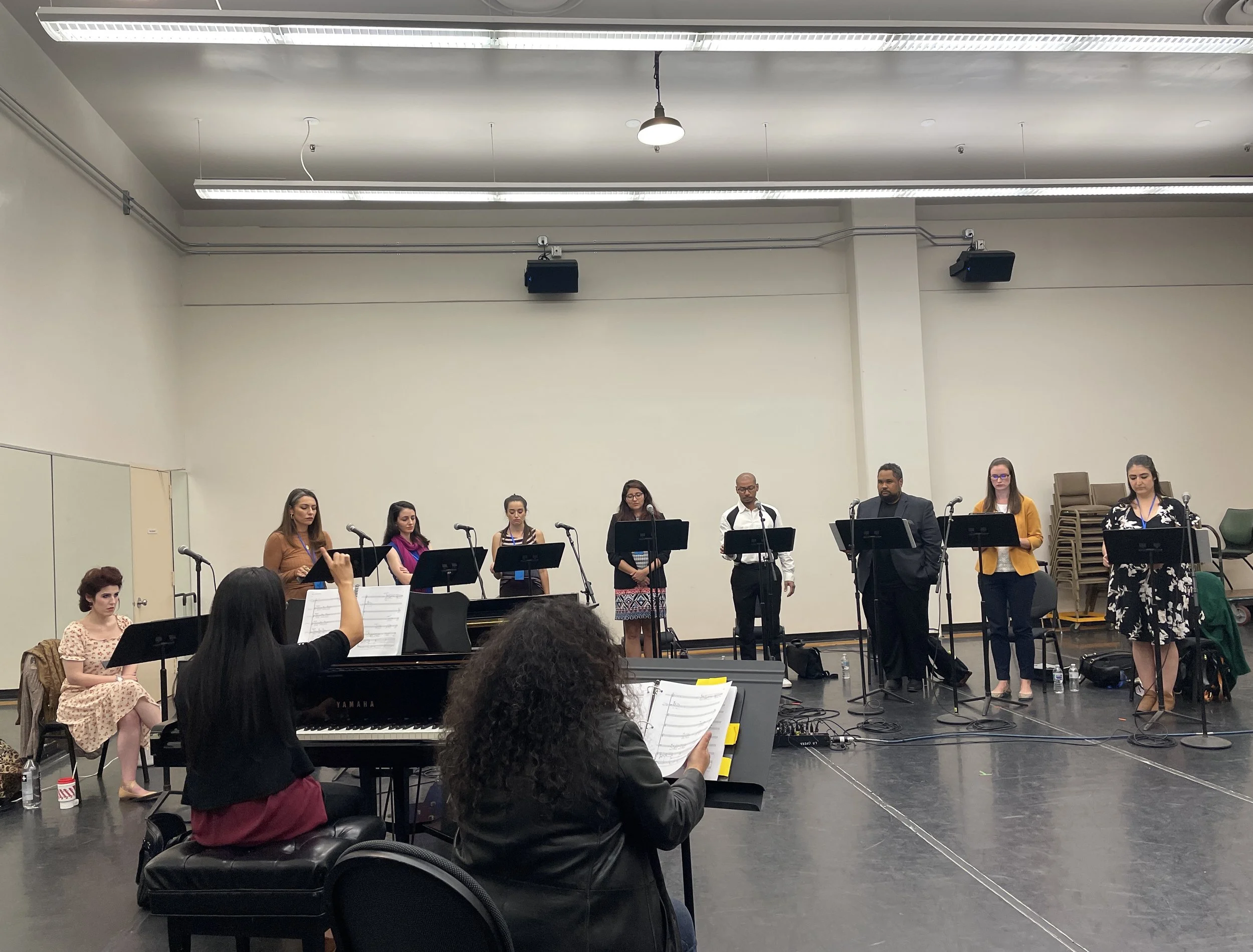 Workshopping at the Los Angeles Opera