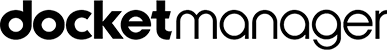 Docket Manager company logo in black text on white background