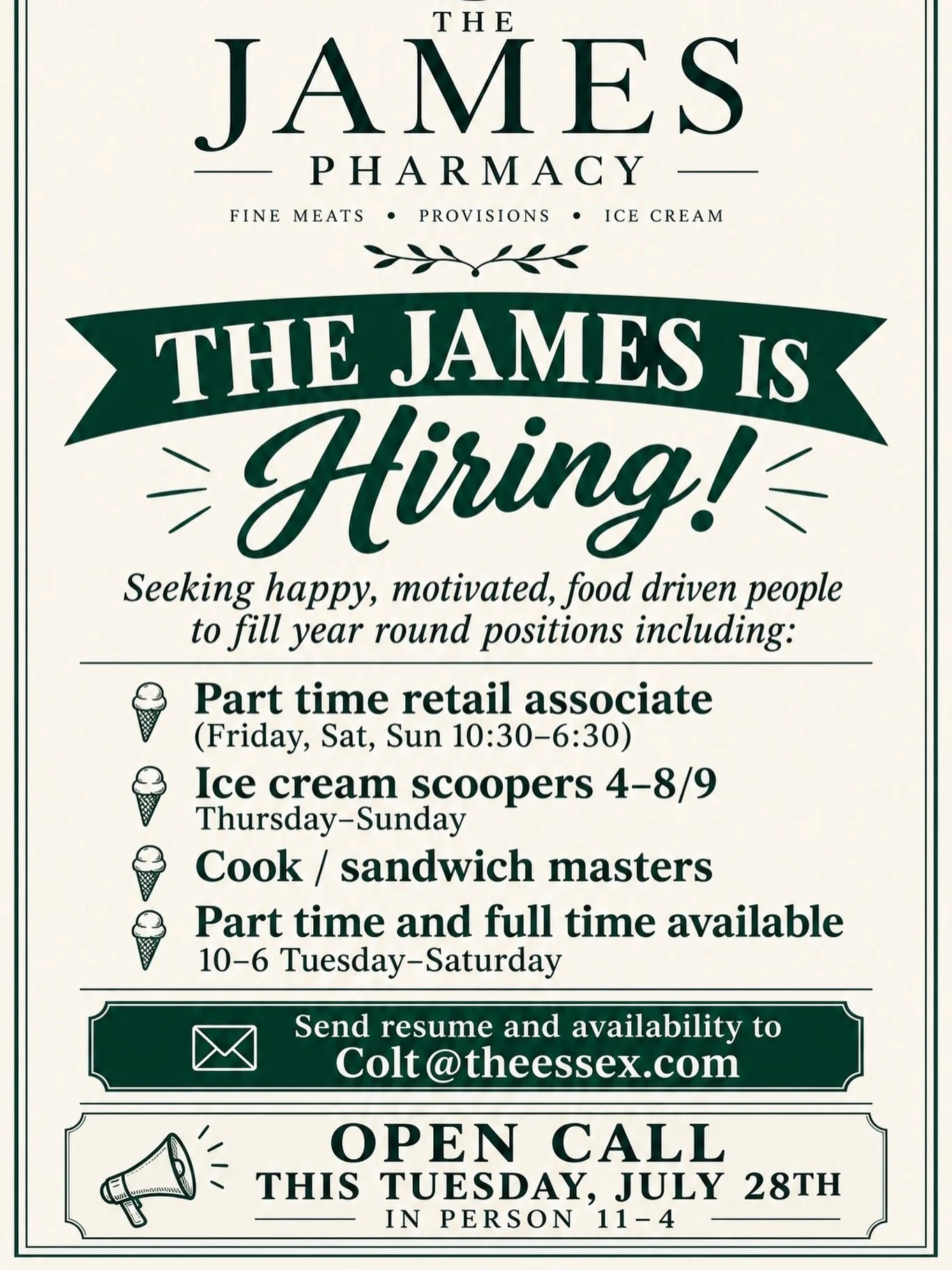 #thejamesoldsaybrook