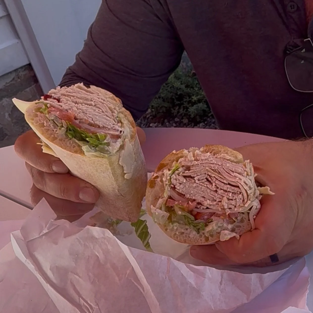 THE CLUBHOUSE 

Look at all that turkey! 👀 

House roasted turkey &bull; cheddar &bull; romaine &bull; tomato &bull; bacon &bull; avocado &bull; kewpie &bull; on Orwasher NYC ciabatta 

#thejamesoldsaybrook
