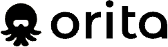 Orta logo with a stylized jellyfish icon and the word 'Orita' in black text.