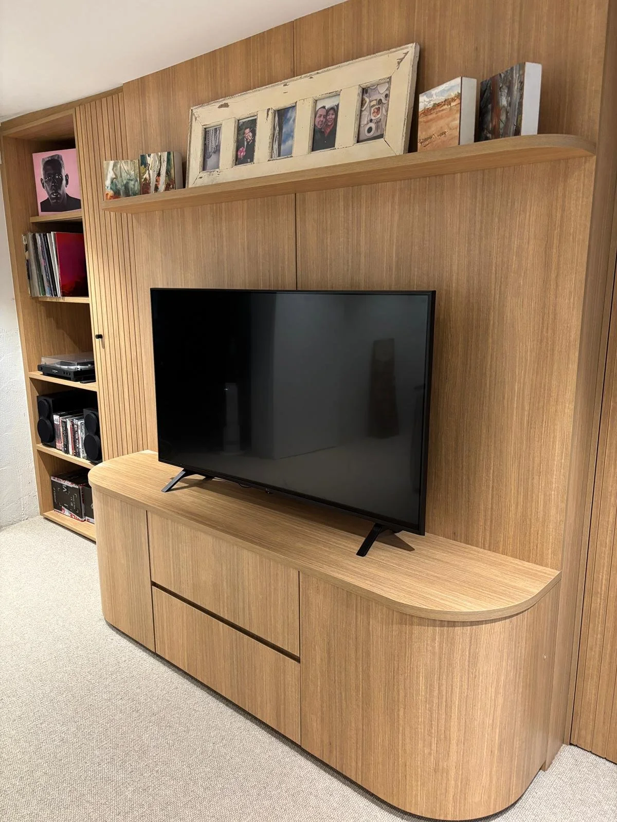 Elegant TV unit - JoineryOne Sydney