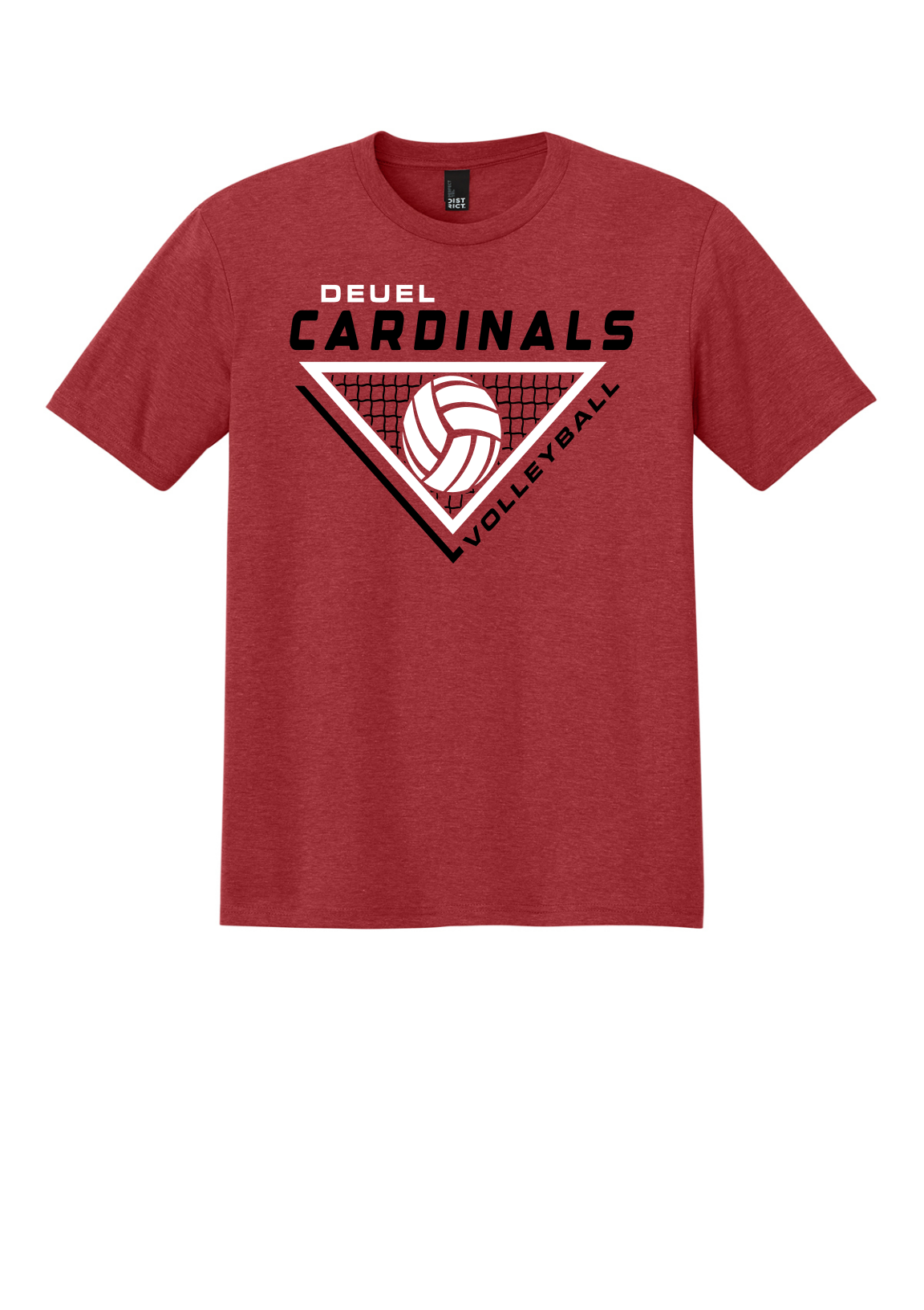 Deuel Cardinals Volleyball Tee | Unisex
