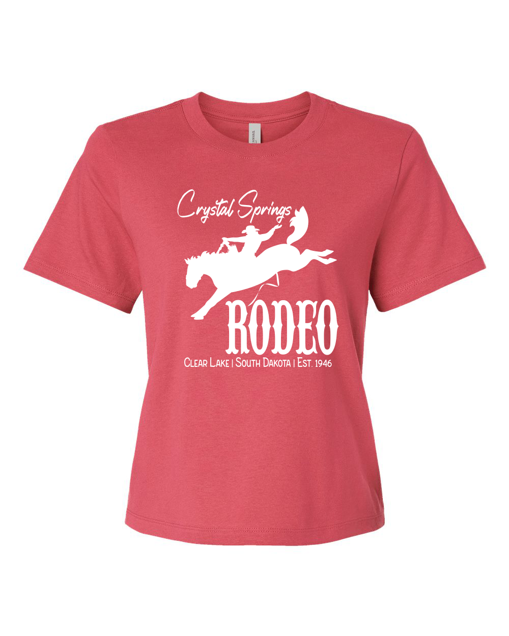 CSR Bronc Cropped Tee