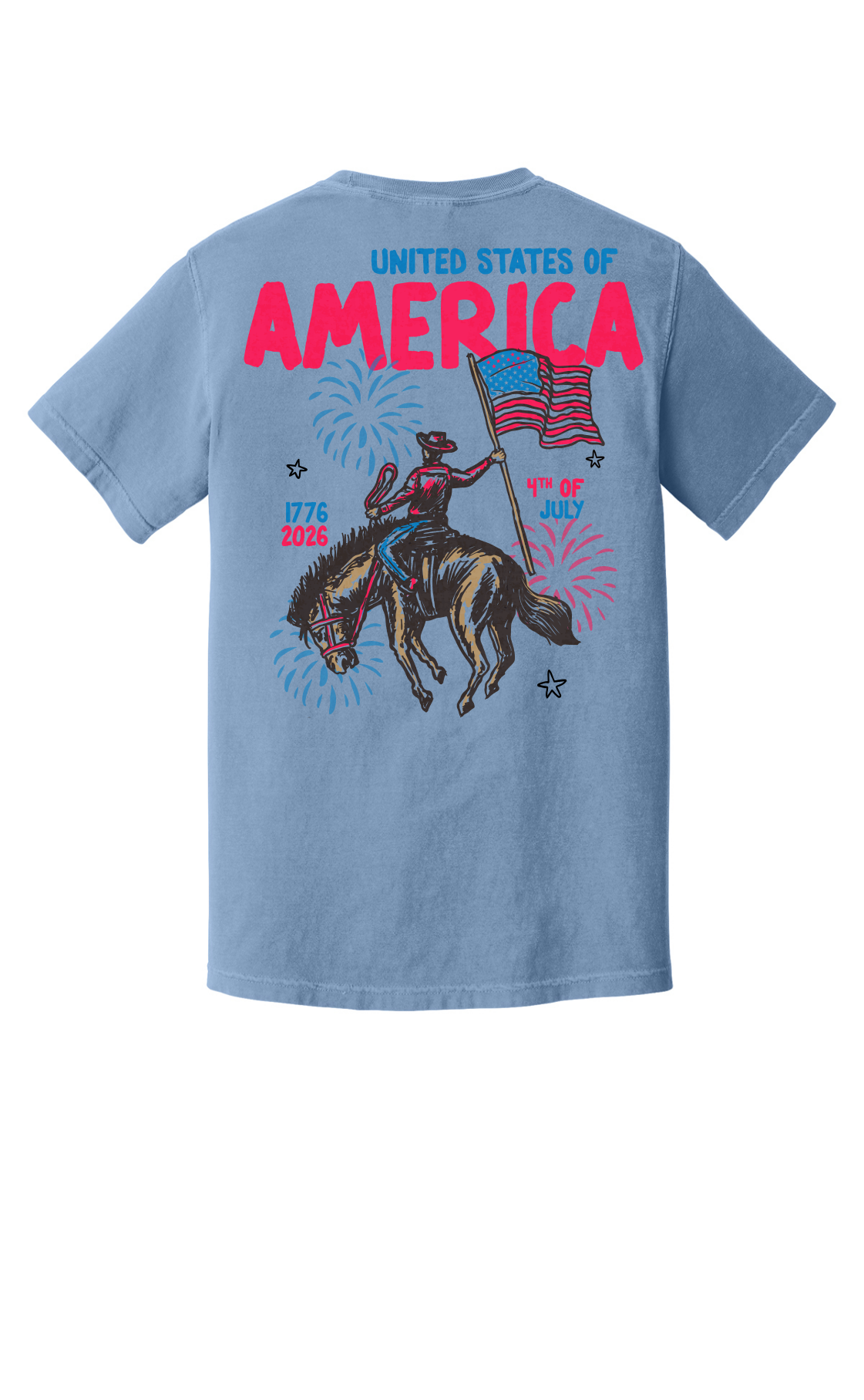 USA Tee | Unisex Comfort Colors