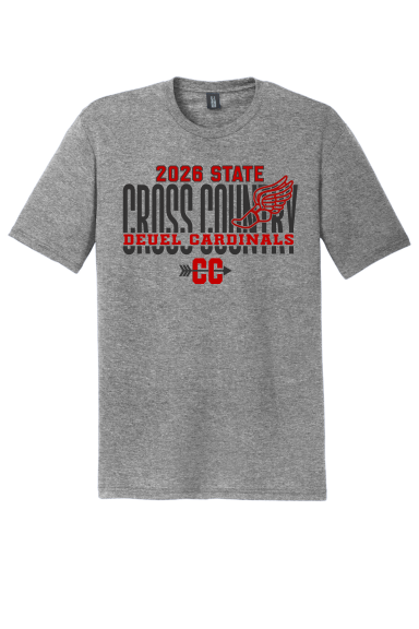 State Deuel Cross Country Adult Tee | Unisex