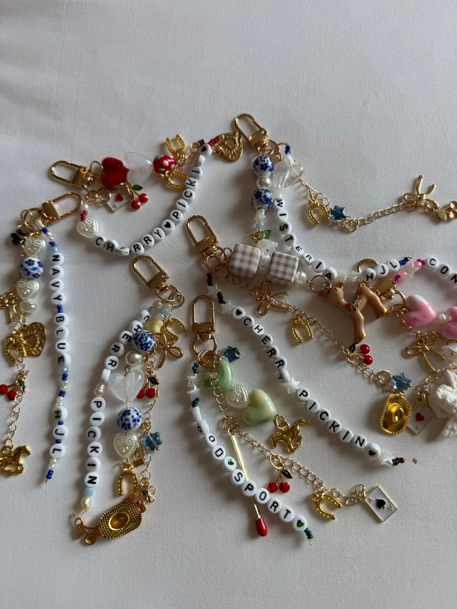 Handmade Bag Charms