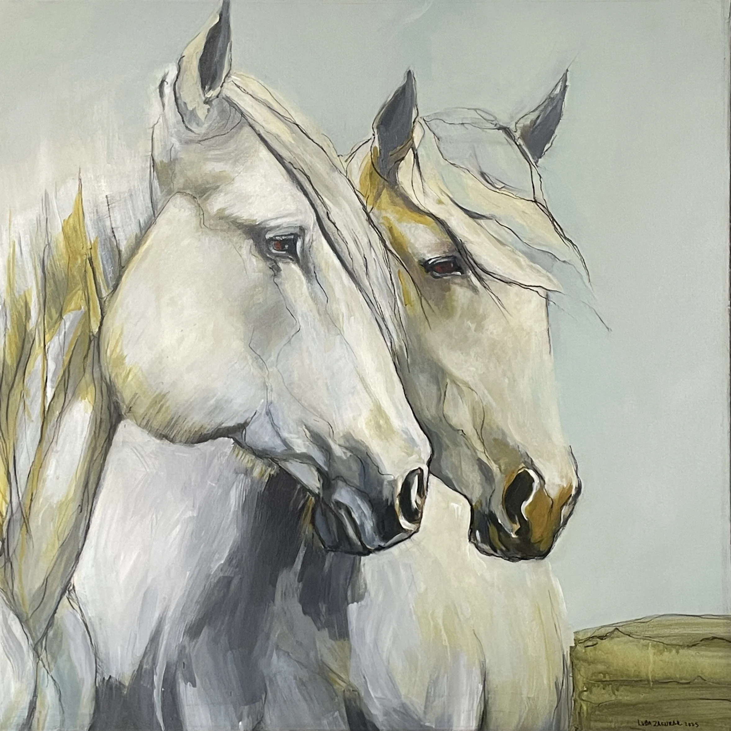 COMPANIONS I
32 x 32 Acrylic on canvas