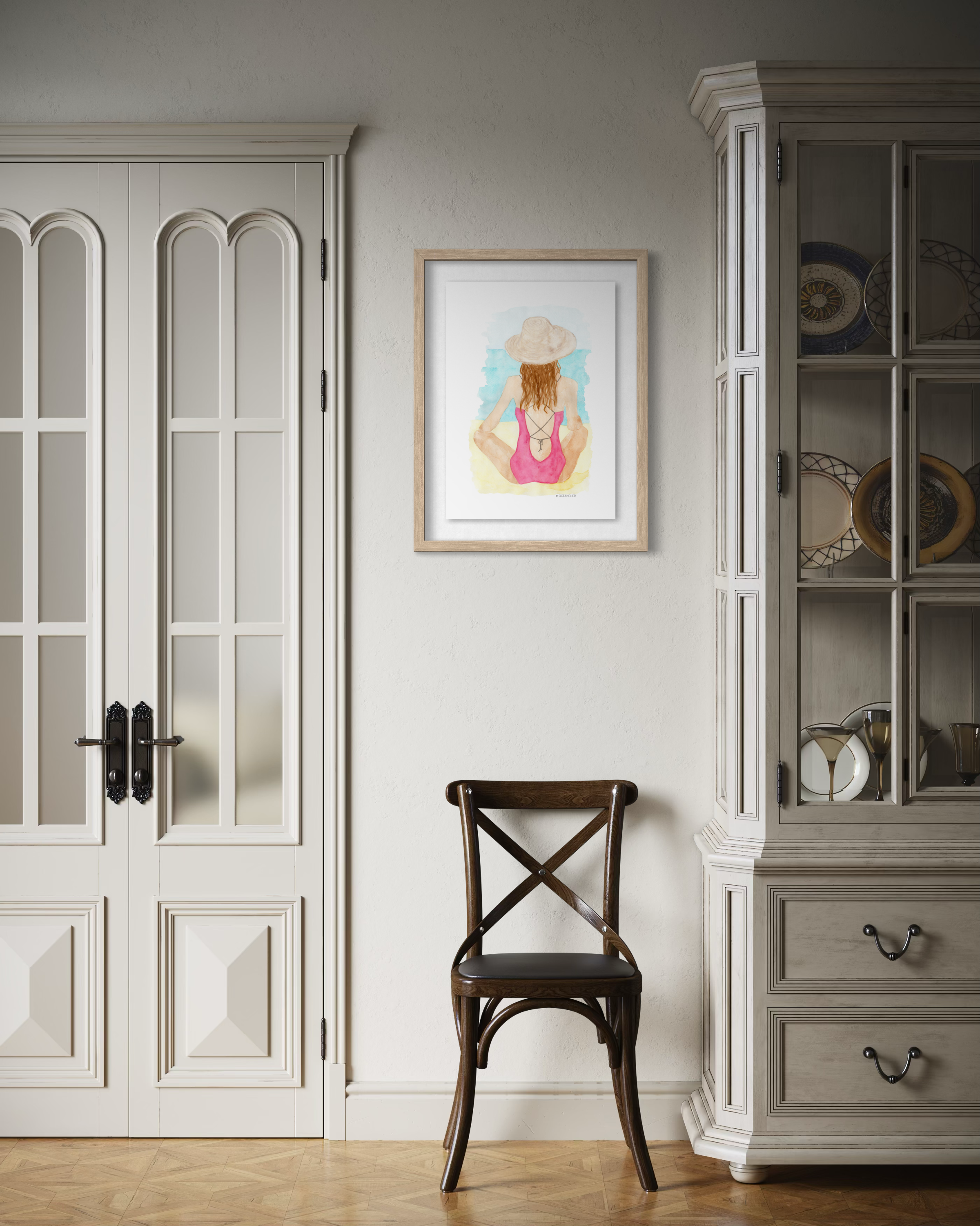 sitting in the sun oceanelier fine art print canberra australia ocean inspired watercolour wall art 08.PNG